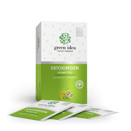 GREEN IDEA Detoxiregen - bylinný čaj