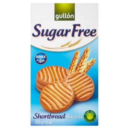 Sušenky Gullon Shortbread bez cukru 330g