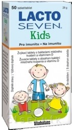 Vitabalans LACTOSEVEN Kids žvýkací tablety 1x50 ks