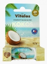VITALOS Balzám na rty kokos SPF15 vitamínový 1x1 ks