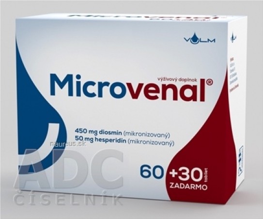 VULM Microvenal tbl flm 60 + 30 zdarma (90 ks)