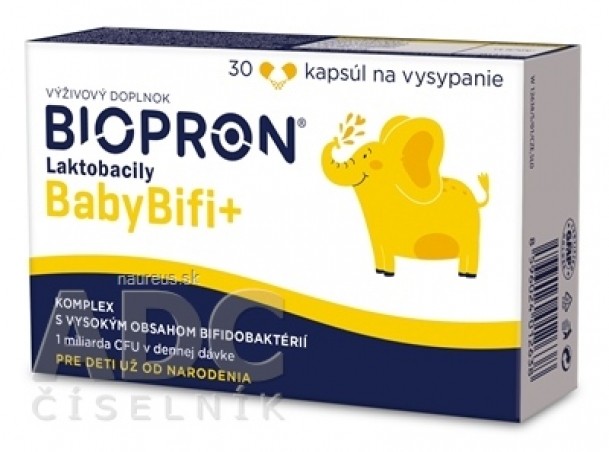 BIOPRON Laktobacily BabyBifi + cps 1x30 ks
