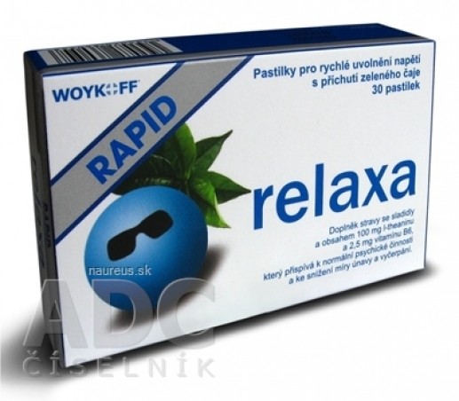 relaxační RAPID - Woykoff pastilky 1x30 ks