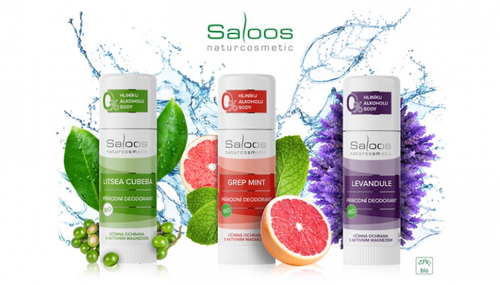 Saloos novinka: Sametově hebké Bio deodoranty bez SODY