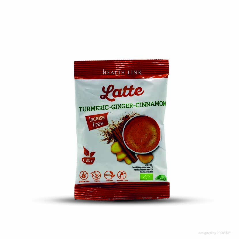 Levně Health Link BIO Kurkuma latte 30g 30g