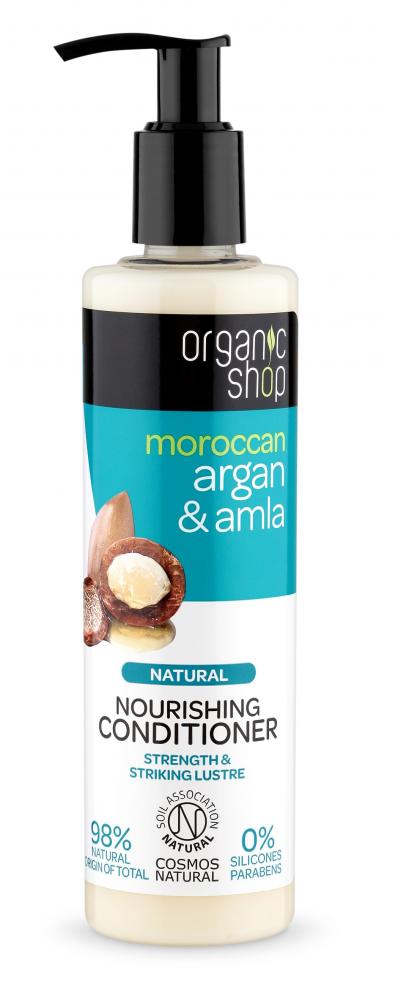 Levně Organic Shop Organic Shop - Argan & Amla - Výživný kondicionér 280 ml 280 ml