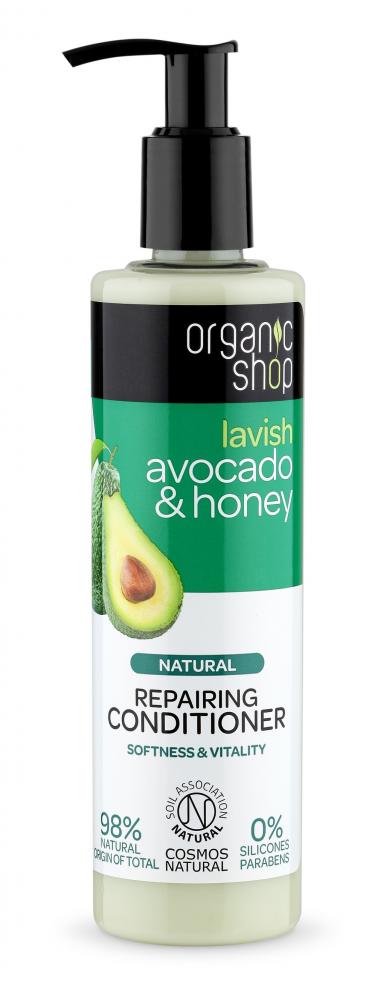 Levně Organic Shop Organic Shop - Avokádo & Med - Obnovující kondicionér 280 ml 280 ml