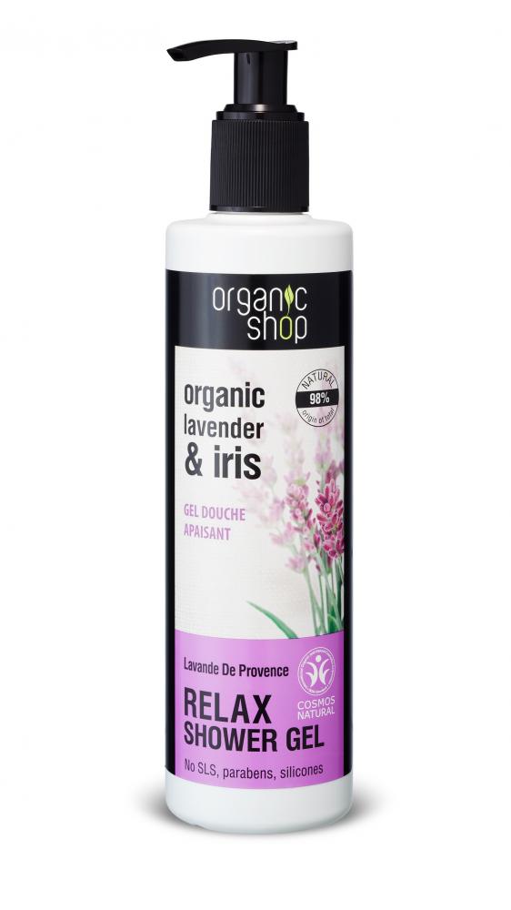 Organic Shop - Levandule - Sprchový gel 280 ml