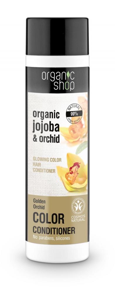 Levně Organic Shop Organic Shop - Zlatá orchidej - Kondicionér na barvené vlasy 280 ml 280 ml