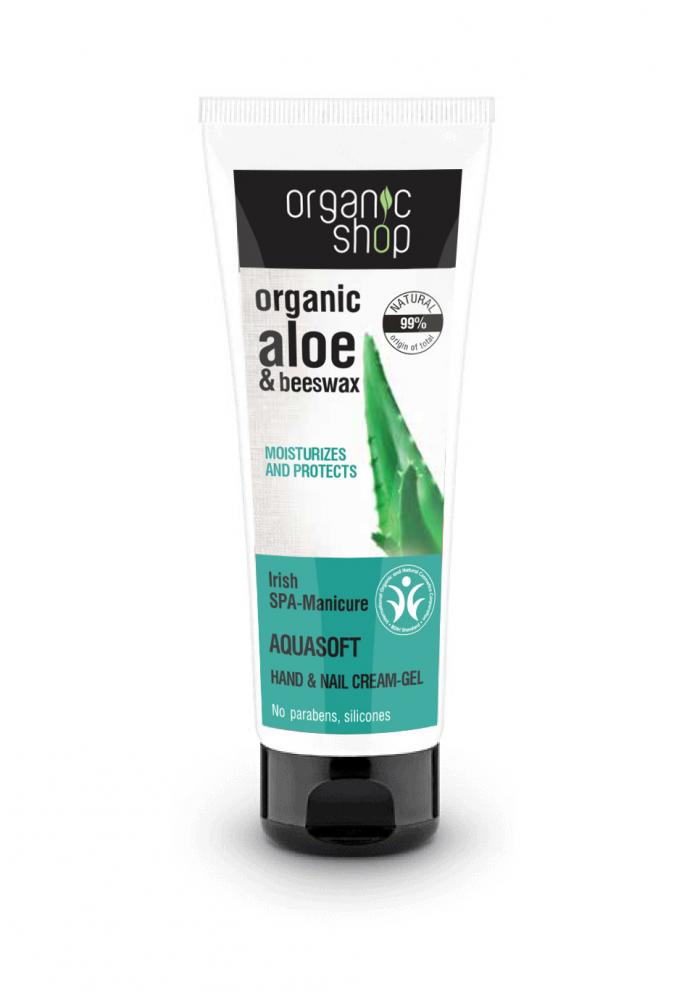 Levně Organic Shop Organic Shop - Irska SPA Manikúra - Gel na ruce a nehty 75 ml 75 ml