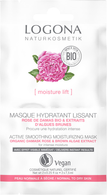 Hydratační maska ​​BIO damašská růže - citlivá a suchá pleť