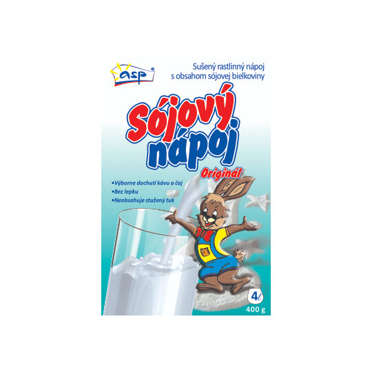 Levně ASP Sojový nápoj (Zajac) 400g 400g