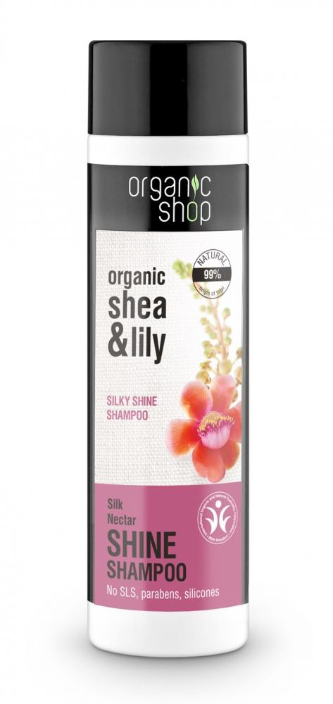 Levně Organic Shop Organic Shop ECO - Hedvábný nektar - Šampon 280 ml