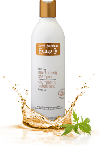 Levně North American Hemp Co. Hydratační šampon 342 ml