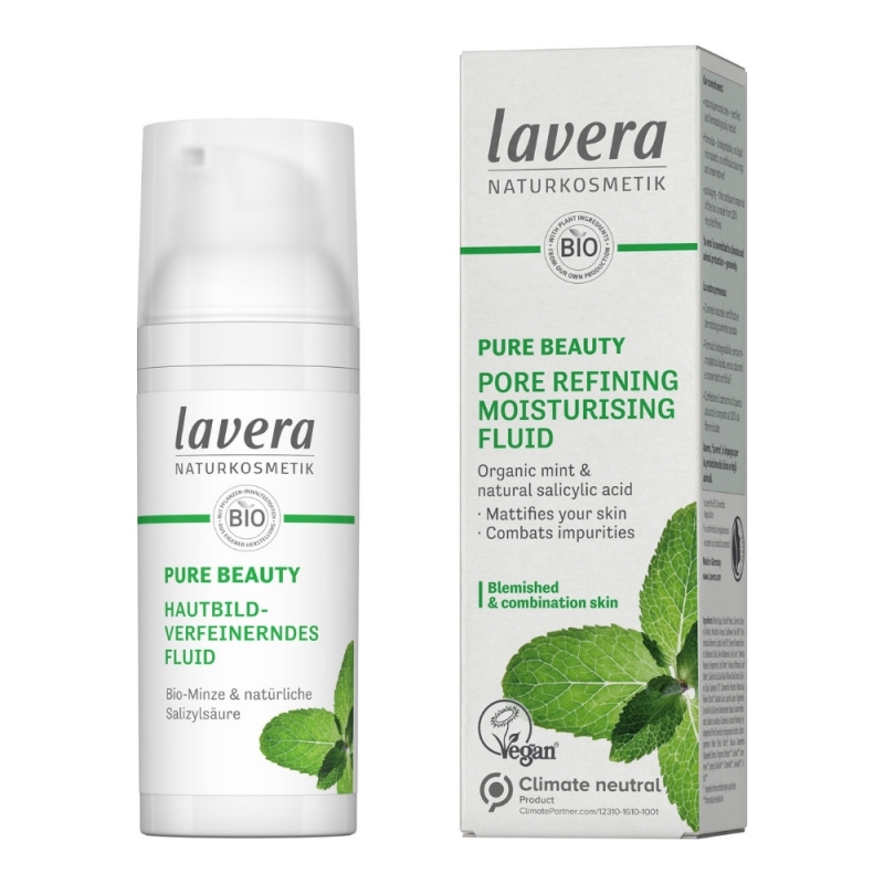Levně Lavera Pure Beauty Zjemňující hydratační fluid 50 ml 50 ml