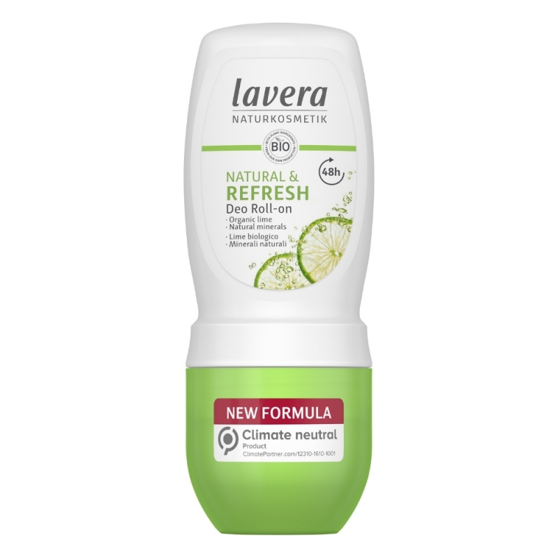 Levně Lavera Deodorant roll-on Refresh s vůní limetky 50 ml 50 ml