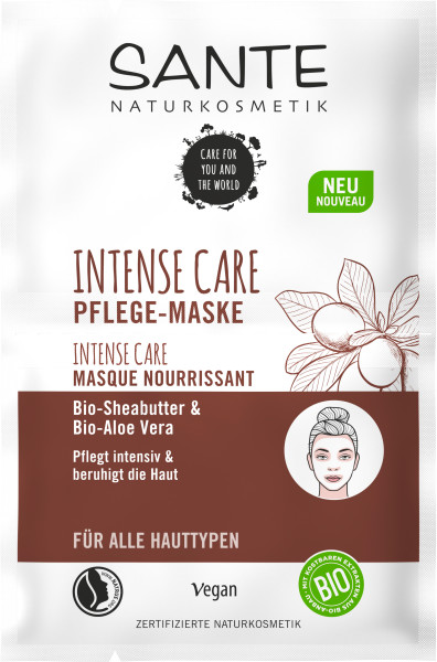 Levně Sante Pleťová maska INTENSE CARE 2x4ml