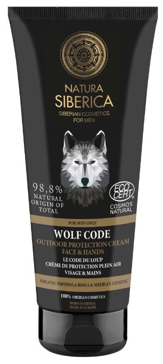 Krém na ochranu obličeje a rukou Wolf Code