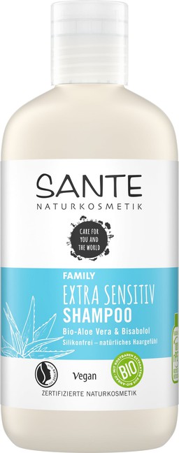 Levně Sante Šampon extra sensitive Bio-Aloe Vera a Bisabolol - 250ml 250ml