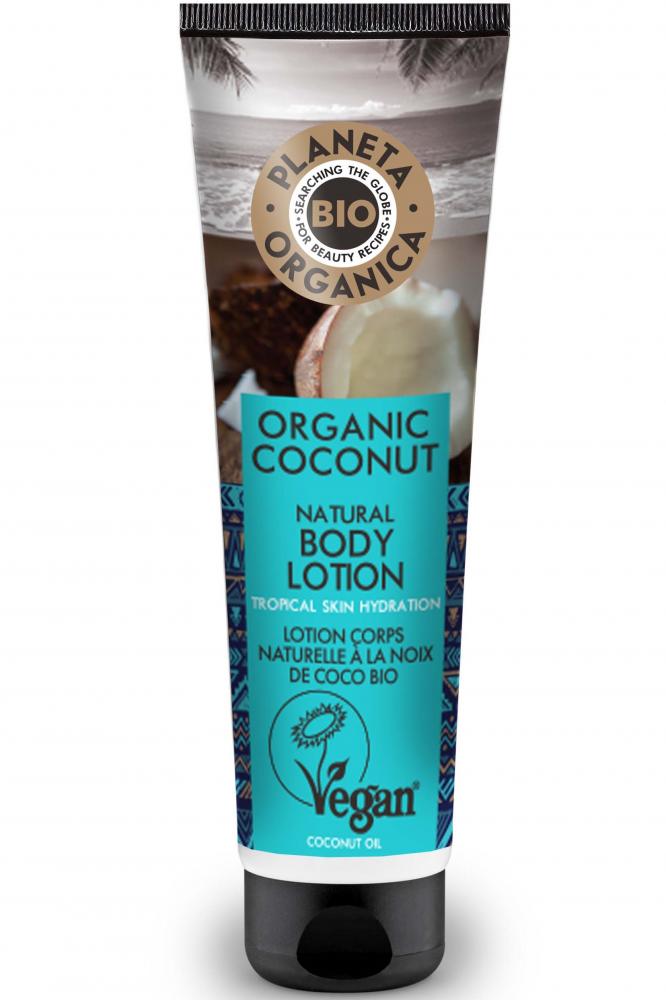 Levně Planeta Organica Tělový krém Kokosový ořech 140 ml