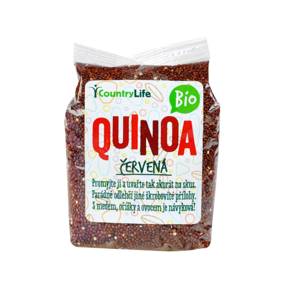 Levně Country Life Quinoa červená 250 g BIO 250g