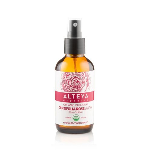 Levně Alteya Organics Růžová voda Bio z růže stolisté (Rosa Centifolia) 120 ml SKLO 120ml