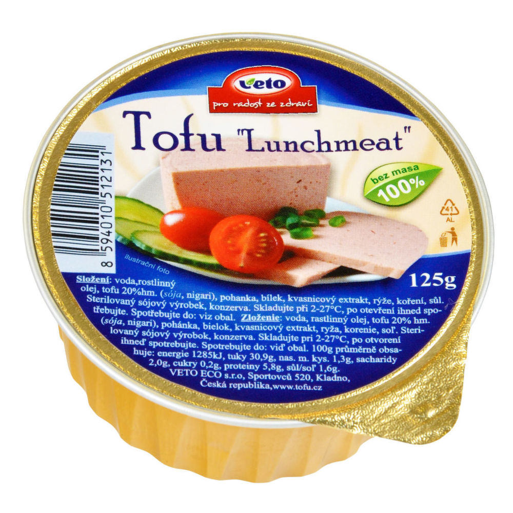 Levně Country Life Tofu Lunchmeat 125 g VETO ECO 125 g