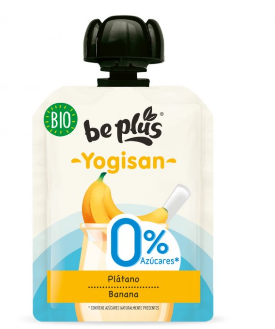 Levně BePlus BIO Kapsička Banán a jogurt 0% cukru 90g