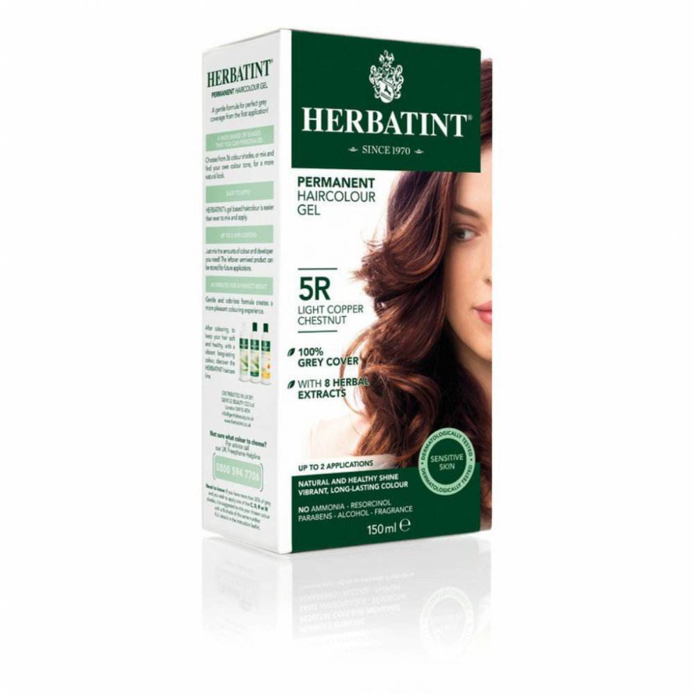 HERBATINT HERBATINT 5R světle měděný kaštan permanentní barva na vlasy  150 ml