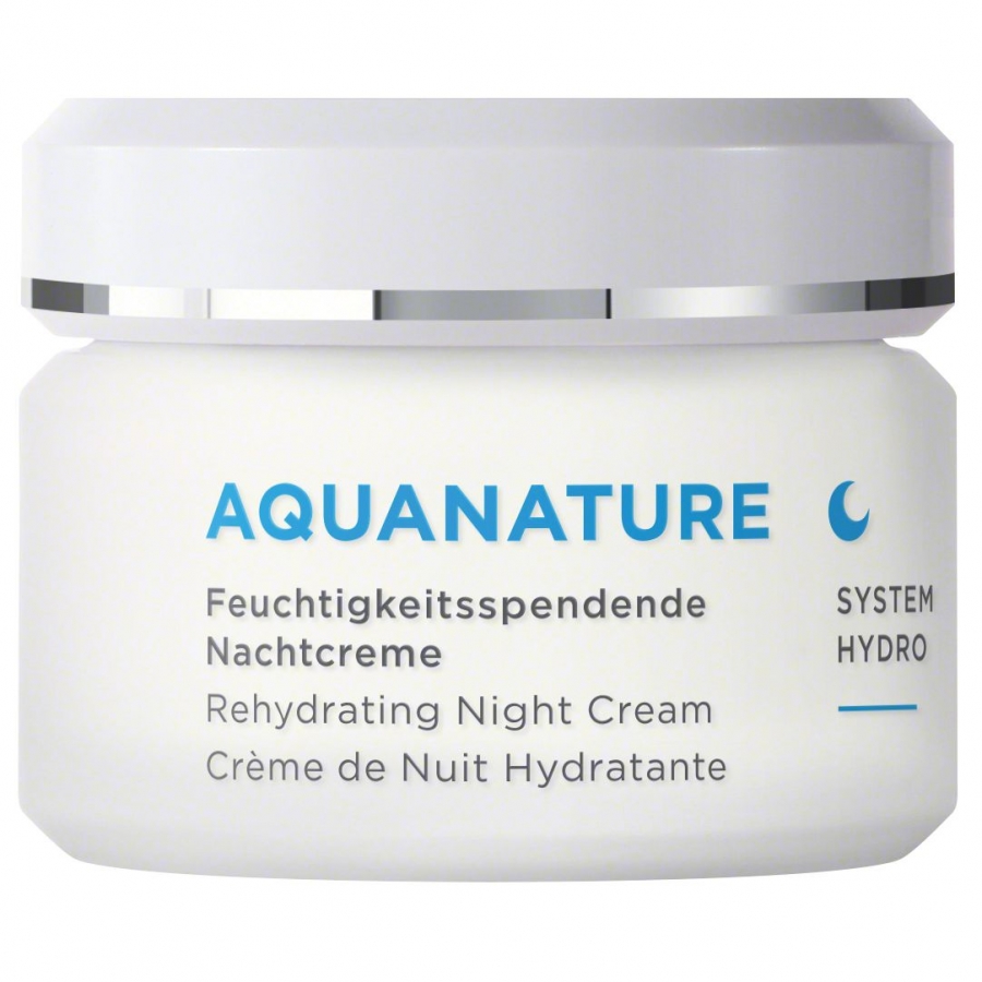 Levně Annemarie Börlind Aquanature System hydro - Hydratační noční krém 50ml 50 ml