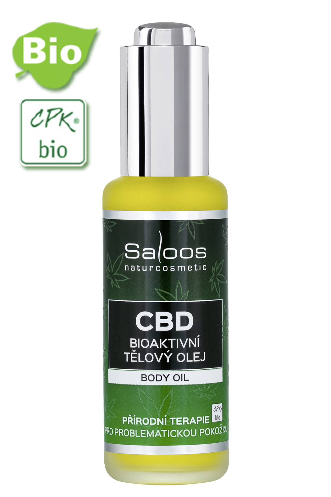 Levně Saloos CBD Bioaktivní Tělový olej 50 ml