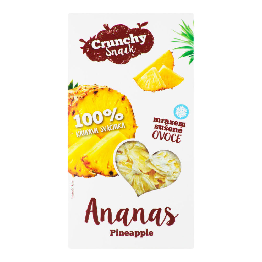 Levně Country Life Ananas sušený mrazem 20 g ROYAL PHARMA® 20 g