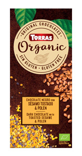 Torras ES Torras Organic hořká - sezam a pyl 100g 100 g