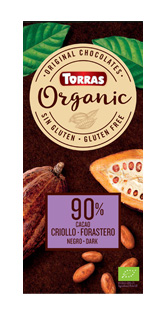 Torras ES Torras Organic hořká - 90% 100g 100 g