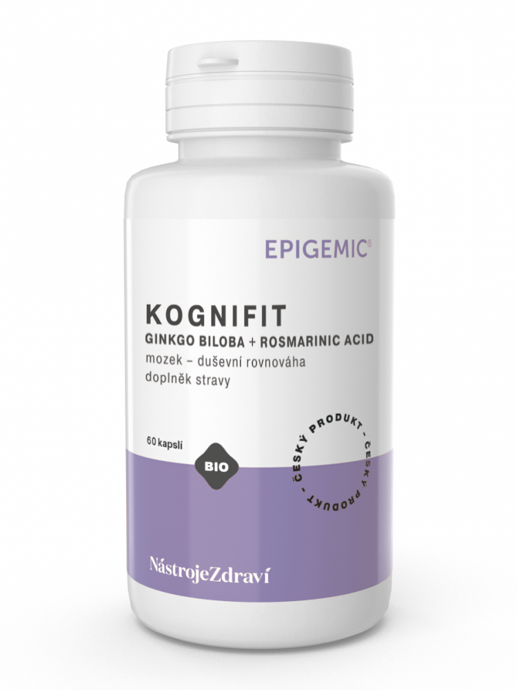 Levně Epigemic Kognifit Epigemic® gingo + rosmarinic, tobolky 24g