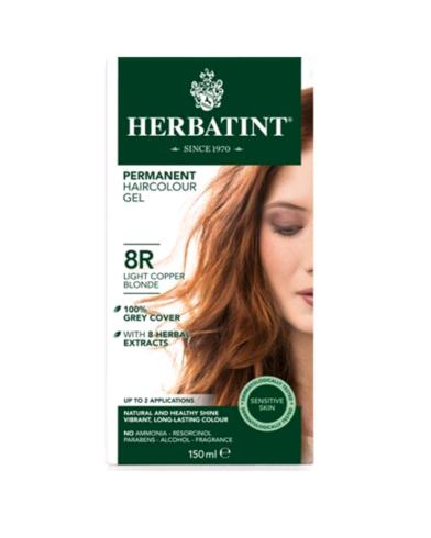 Levně HERBATINT HERBATINT 8R světle měděná blond permanentní barva na vlasy 150 ml