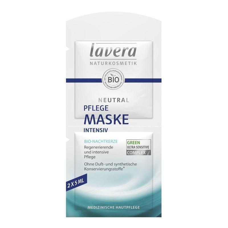 Levně Lavera Neutral přírodní pleťová maska 2x5 ml 15 ks