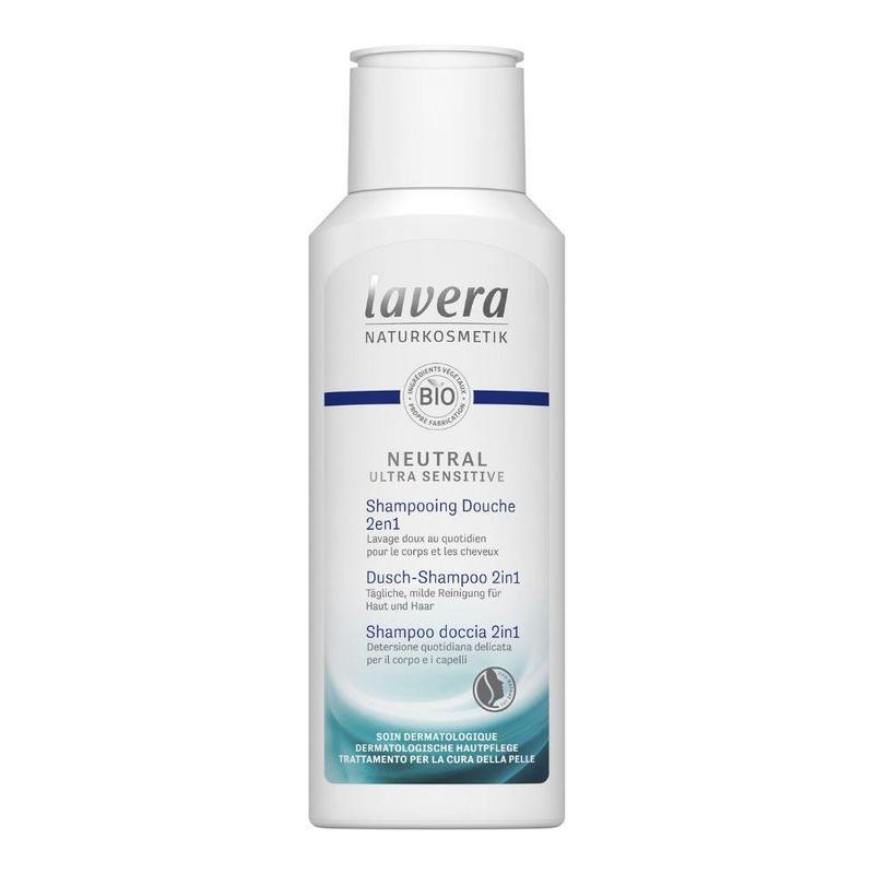 Levně Lavera Neutral ultra sensitive sprchový šampon na tělo a vlasy 2v1 200 ml 200 ml