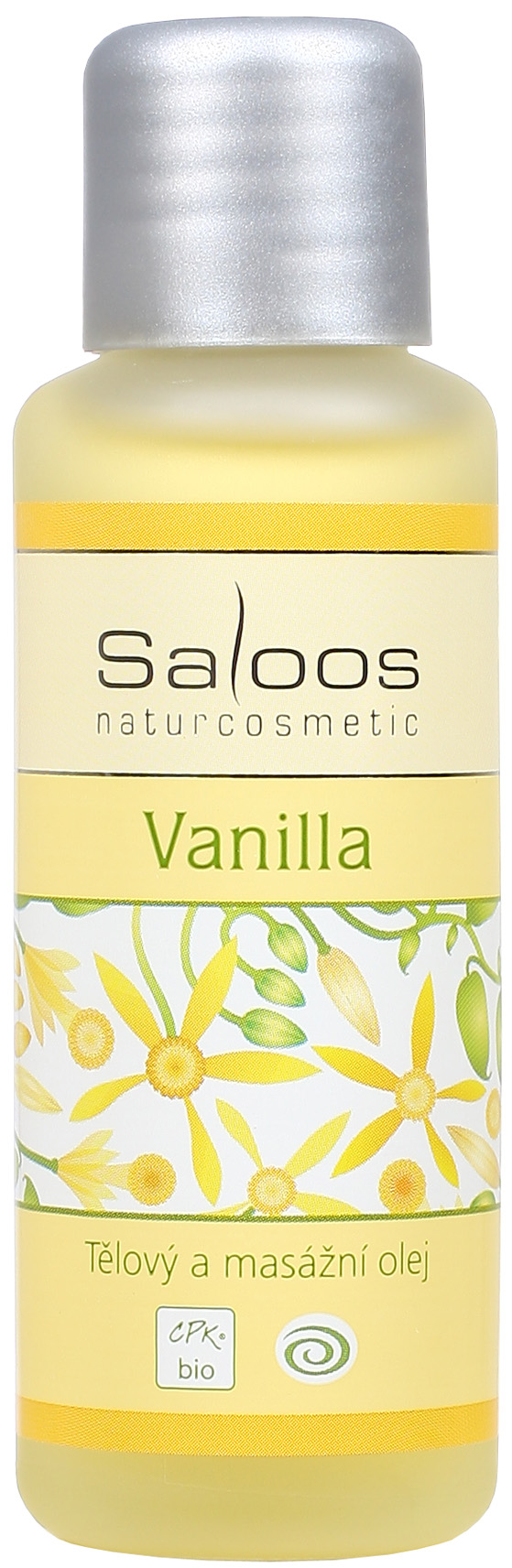 Levně Saloos Vanilla - tělový a masážní olej 50 50 ml
