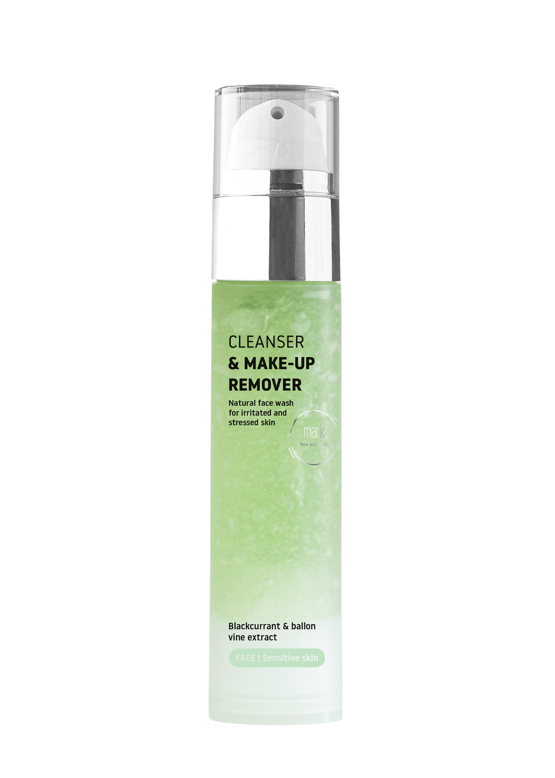 Levně MARK face & body MARK cleanser & make-up remover pro sensitive skin and rosacea 50ml