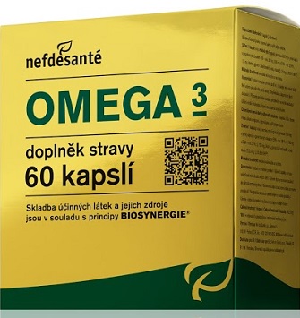 Levně Nefdesante OMEGA 3 (cps 4x15 (60 ks)) 60 kapsúl
