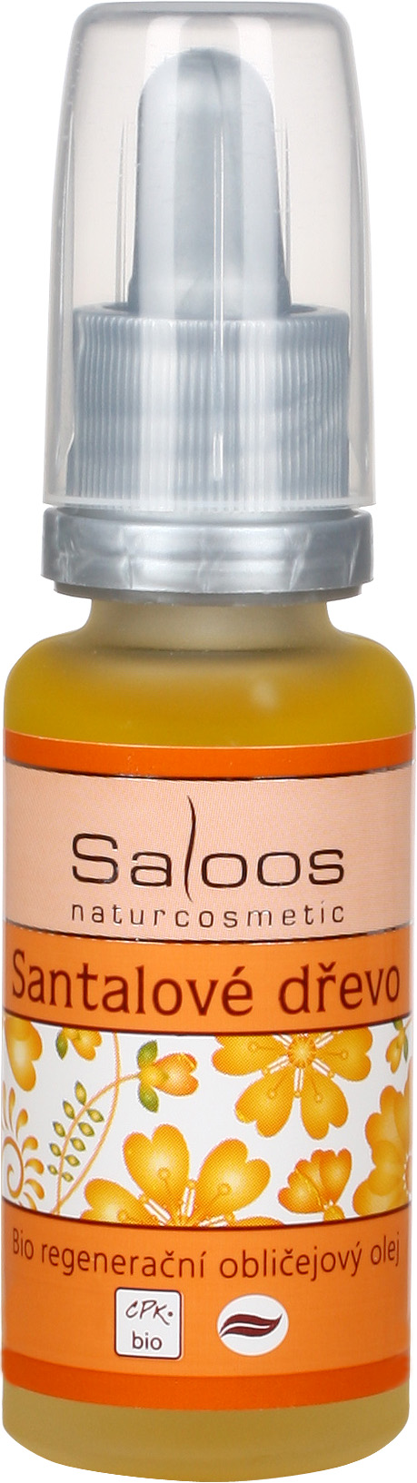 Levně Saloos Santalové dřevo - pleťový olej 20 20 ml