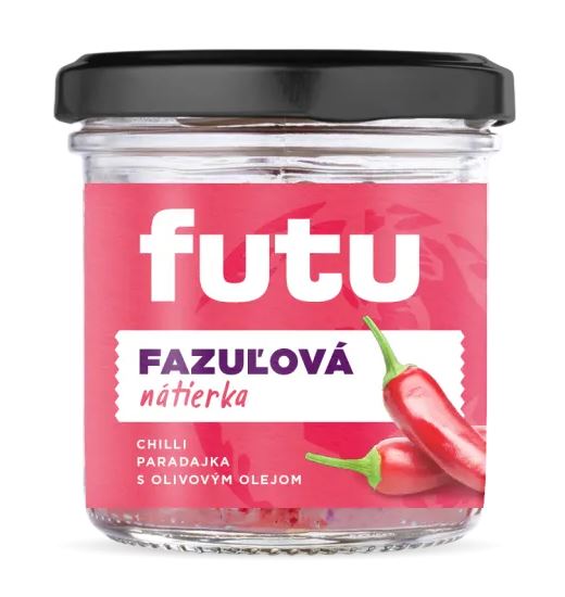 Levně Futu FUTU Pomazánka Fazolová s chilli 140g 140gr