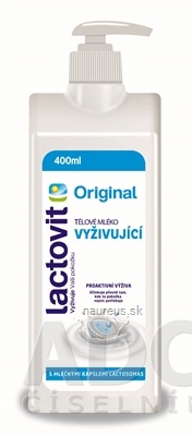 Levně AC MARCA, S.L. Lactovit Original Tělové mléko Vyživující, s lactosomas 1x400 ml 1 x 400 ml