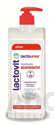 Levně AC MARCA, S.L. Lactovit Lactourea Tělové mléko Regenerační, s lactosomas 1x400 ml 400ml