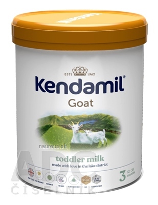 Levně Kendal Nutricare KENDAMIL Kozí mléko 3 batolecí mléčná výživa s DHA (od ukonč. 12. měsíce) 1x800 g