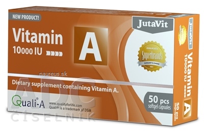 Levně JuvaPharma Kft. JutaVit Vitamin A 10000 IU cps 1x50 ks