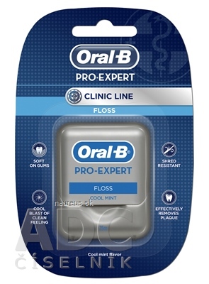 Levně Procter & Gamble 1 Oral-B PRO-EXPERT FLOSS COOL MINT zubní nit, 25 m, 1x1 ks