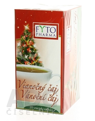 Levně FYTOPHARMA, a.s. FYTO Vánoční čaj 20x2 g (40 g) 20 ks