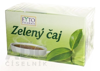 Levně FYTOPHARMA, a.s. FYTO Zelený čaj 20x1,5 g (30 g) 20 ks